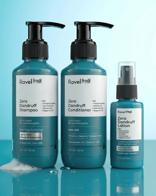 Anti-Dandruff Shampoo + Conditioner + Scalp Lotion Set