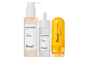 Serum + Cleanser + Sunscreen