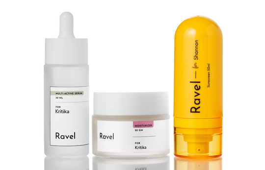 Serum + Moisturizer + Sunscreen