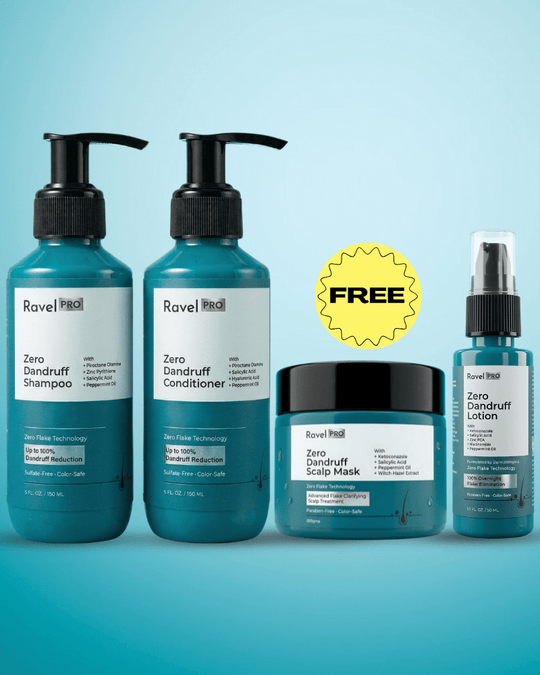 Anti-Dandruff Shampoo + Conditioner + Scalp Lotion + Free Scalp Mask